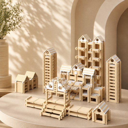 Davorilo Wooden Mortise Tenon Building Blocks