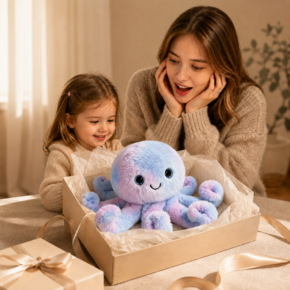 Davorilo Singing Recording Plush Octopus Toy