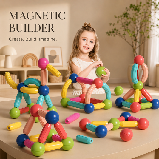 Davorilo Magnetic Building Blocks Educational Toy