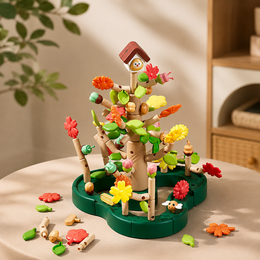 Davorilo Flower Garden DIY Building Block Toy