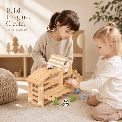 Davorilo Wooden Mortise Tenon Building Blocks