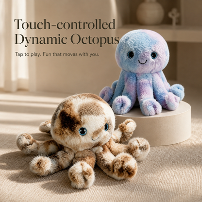 Davorilo Singing Recording Plush Octopus Toy