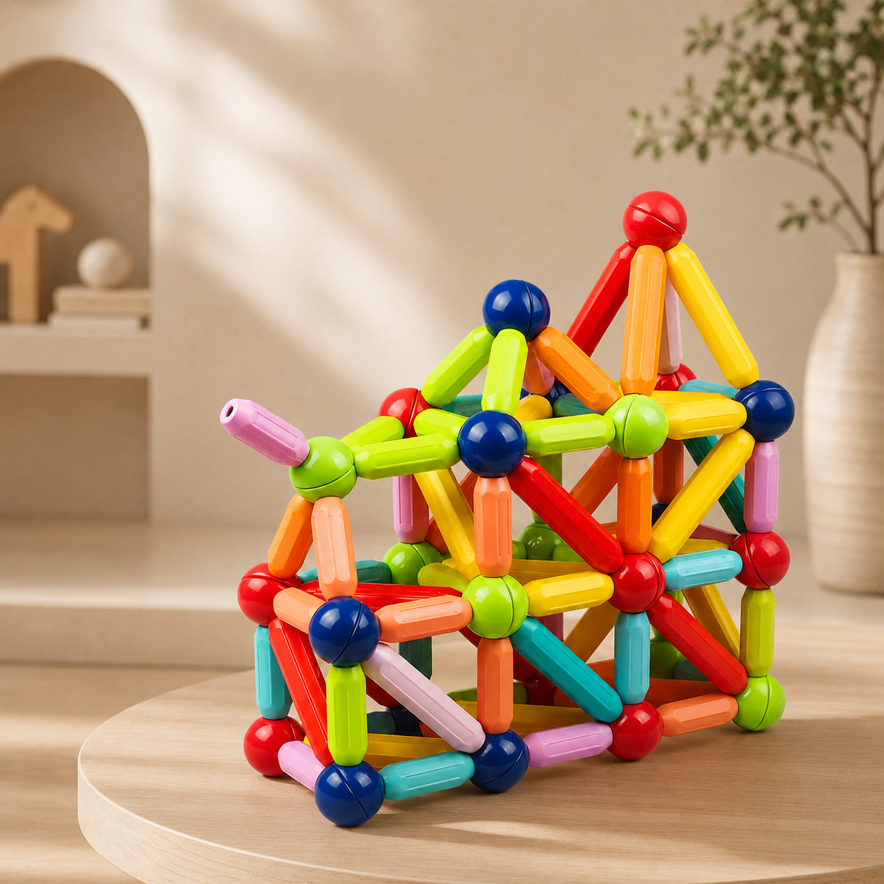 Davorilo Magnetic Building Blocks Educational Toy